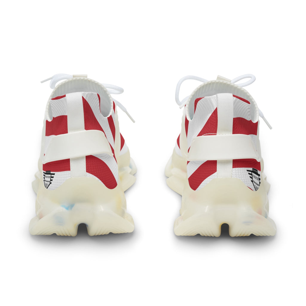 Flag Shoes Men's Mesh Sneakers - USA Flag Running Shoes, Sporty Footwear, Casual Sneakers, Independence Day Gift, Active Lifestyle