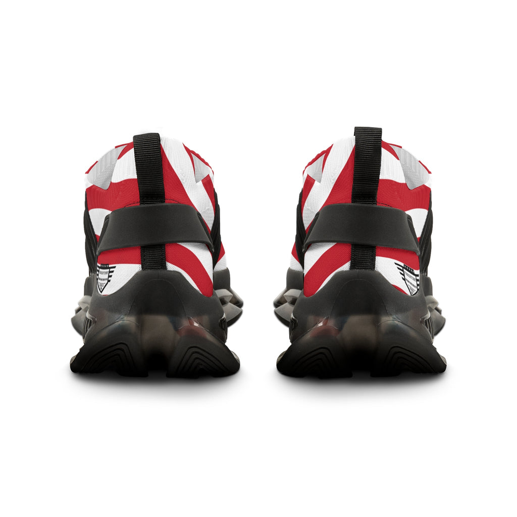 Flag Shoes Men's Mesh Sneakers - USA Flag Running Shoes, Sporty Footwear, Casual Sneakers, Independence Day Gift, Active Lifestyle