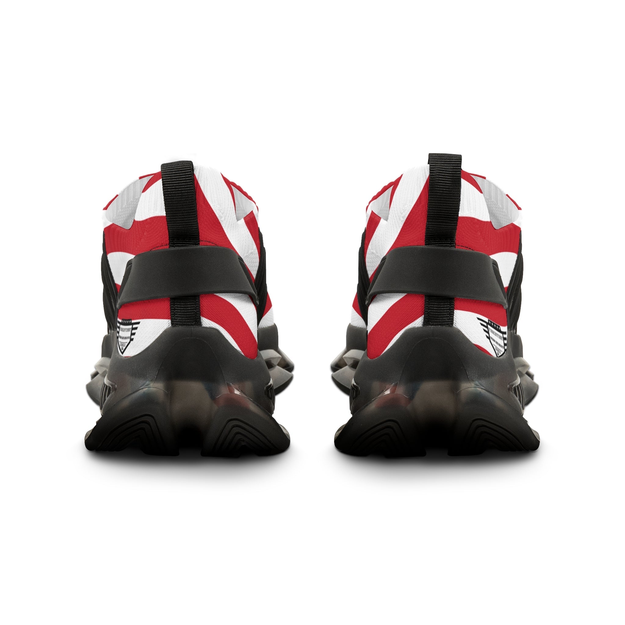 Flag Shoes Men's Mesh Sneakers - USA Flag Running Shoes, Sporty Footwear, Casual Sneakers, Independence Day Gift, Active Lifestyle
