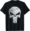 Original Marvel Comics Punisher Skull T-Shirt - Custom Art Print Unisex
