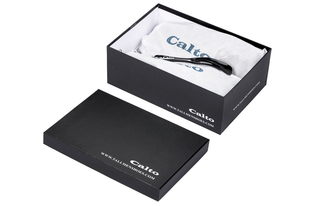 CALTO - X2640 - 2.8 Inches Taller (Pewter/Light Grey Sole) - Lace Up Casual Walker - Lightweight