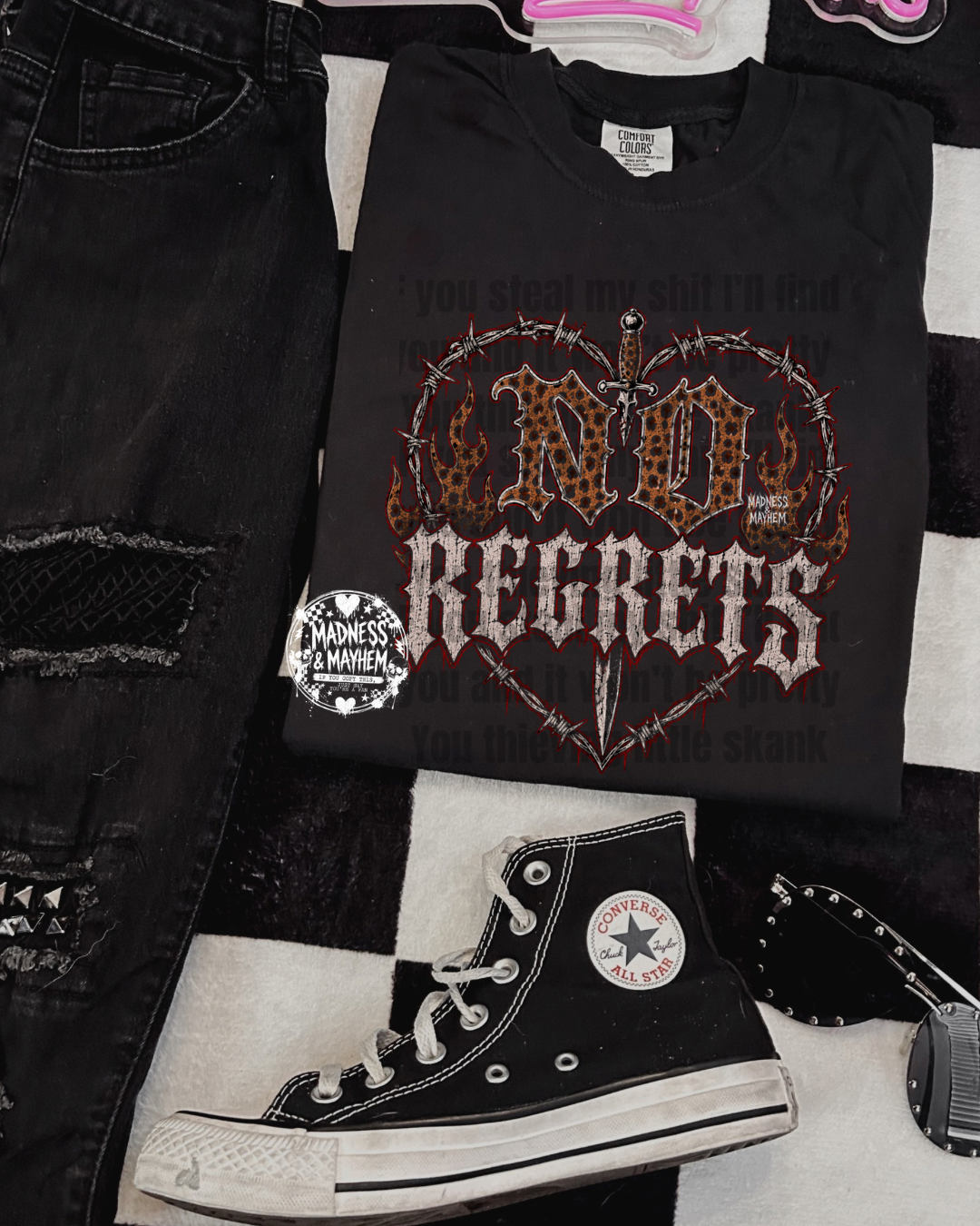 No regrets shirt