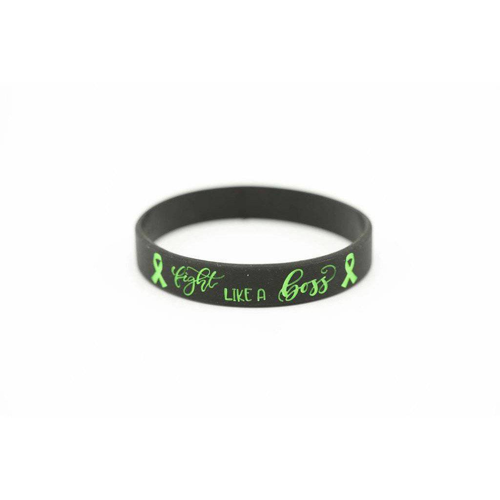 Fight Like a Boss Wristband – Silicone Solidarity Bracelet for Cancer Support